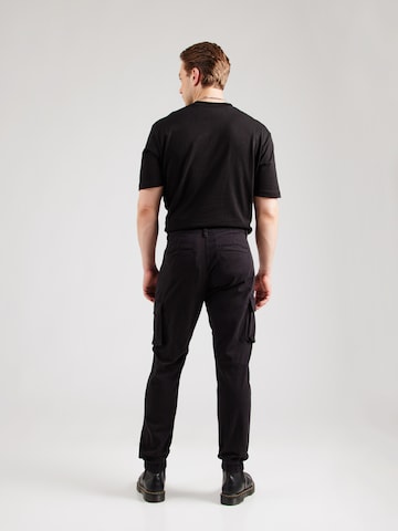 Only & Sons Tapered Cargo Pants 'Cam Stage' in Black