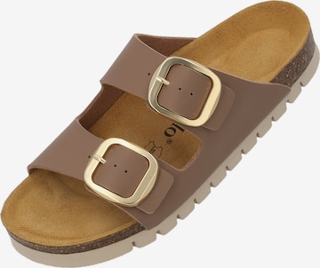 Palado Sandal 'Palado Korfu MP Matt' in Brown: front