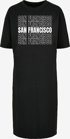 Merchcode Dress 'San Francisco' in Black: front