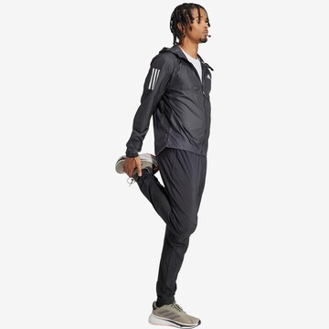 ADIDAS PERFORMANCE Outdoor jacket 'Own The Run' in Black