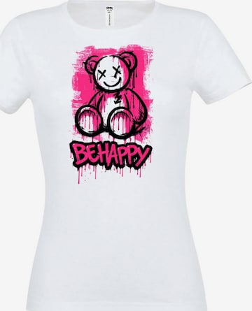 RMK Shirt 'Bear' in White: front