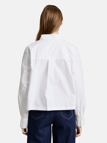 TOM TAILOR DENIM Blouse in Wit