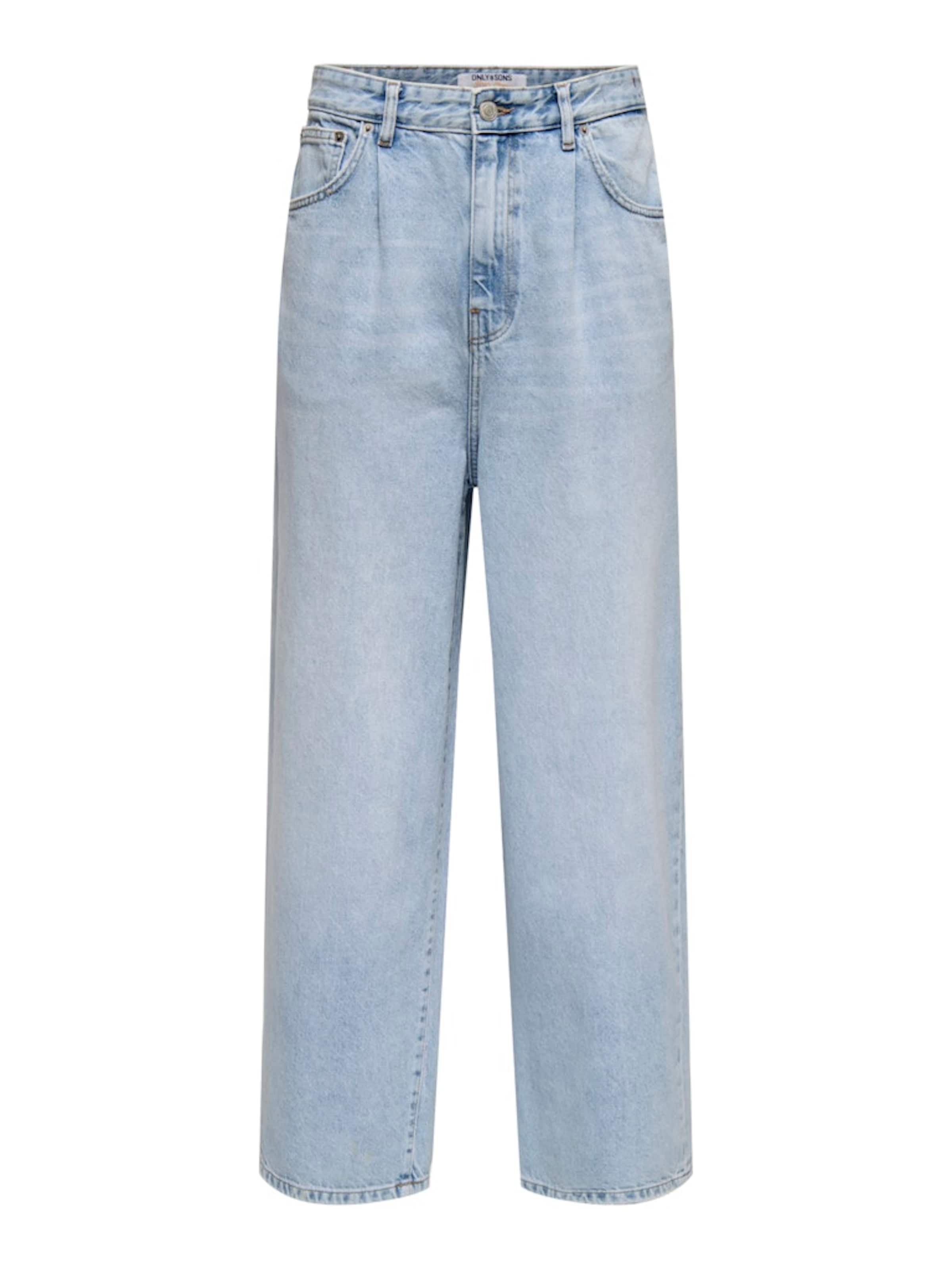 Only & Sons Wide Leg Jeans 'ONSCARL' i blå: forside