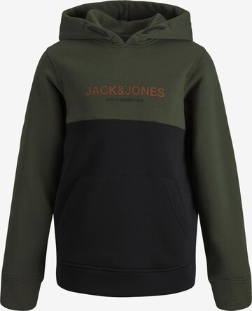 zaļš Jack & Jones Junior Sportisks džemperis 'Urban': no priekšpuses