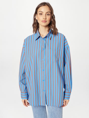 Cotton On Blouse in Blue: front