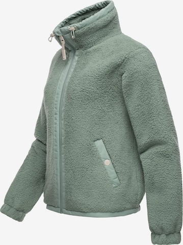 Ragwear Fleece Jacket 'Nordicka' in Green