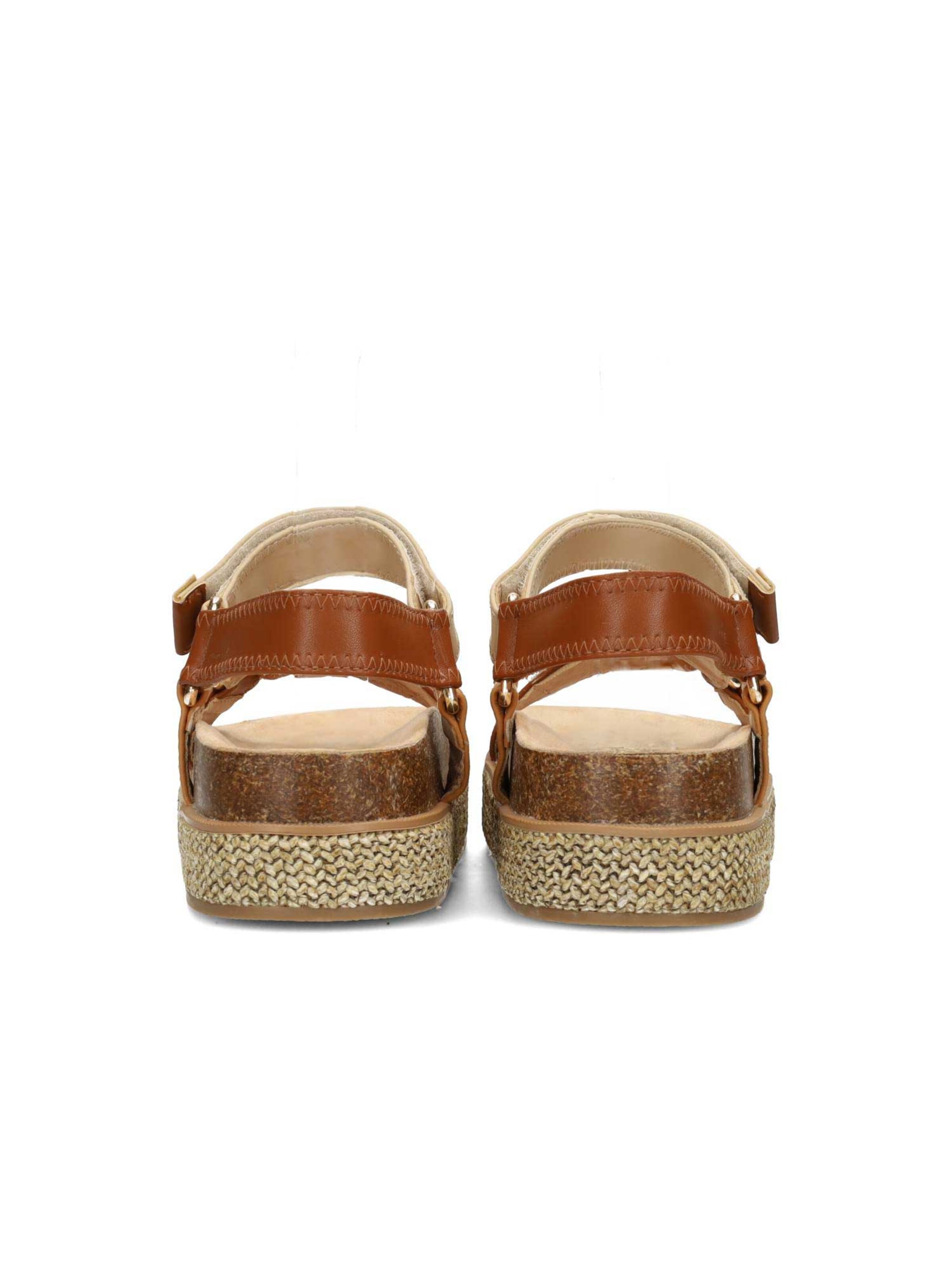 POSH by Poelman Strap sandal in Brown