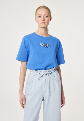 Fabienne Chapot Shirt in Blauw: voorkant