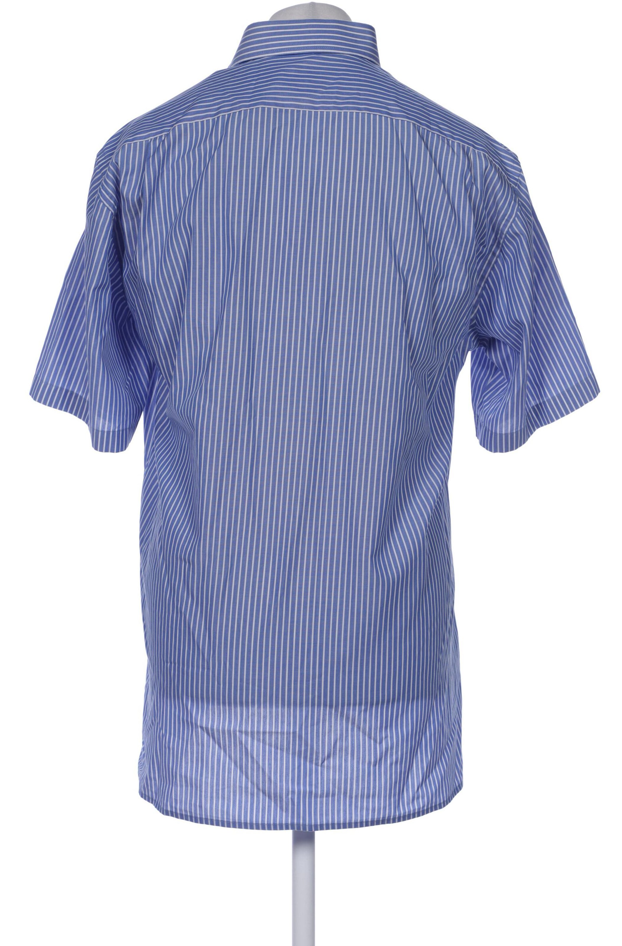 OLYMP Button Up Shirt in L in Blue
