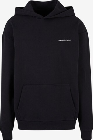 9N1M SENSE Sweatshirt 'Dubai World' in Black: front