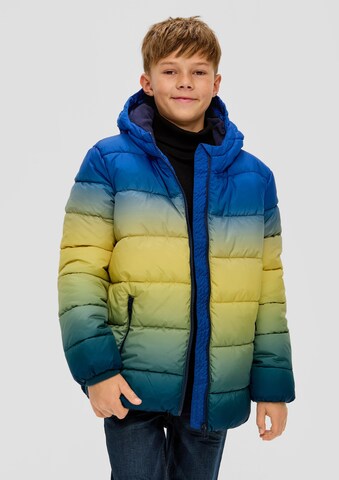 s.Oliver Winter Jacket in Blue: front