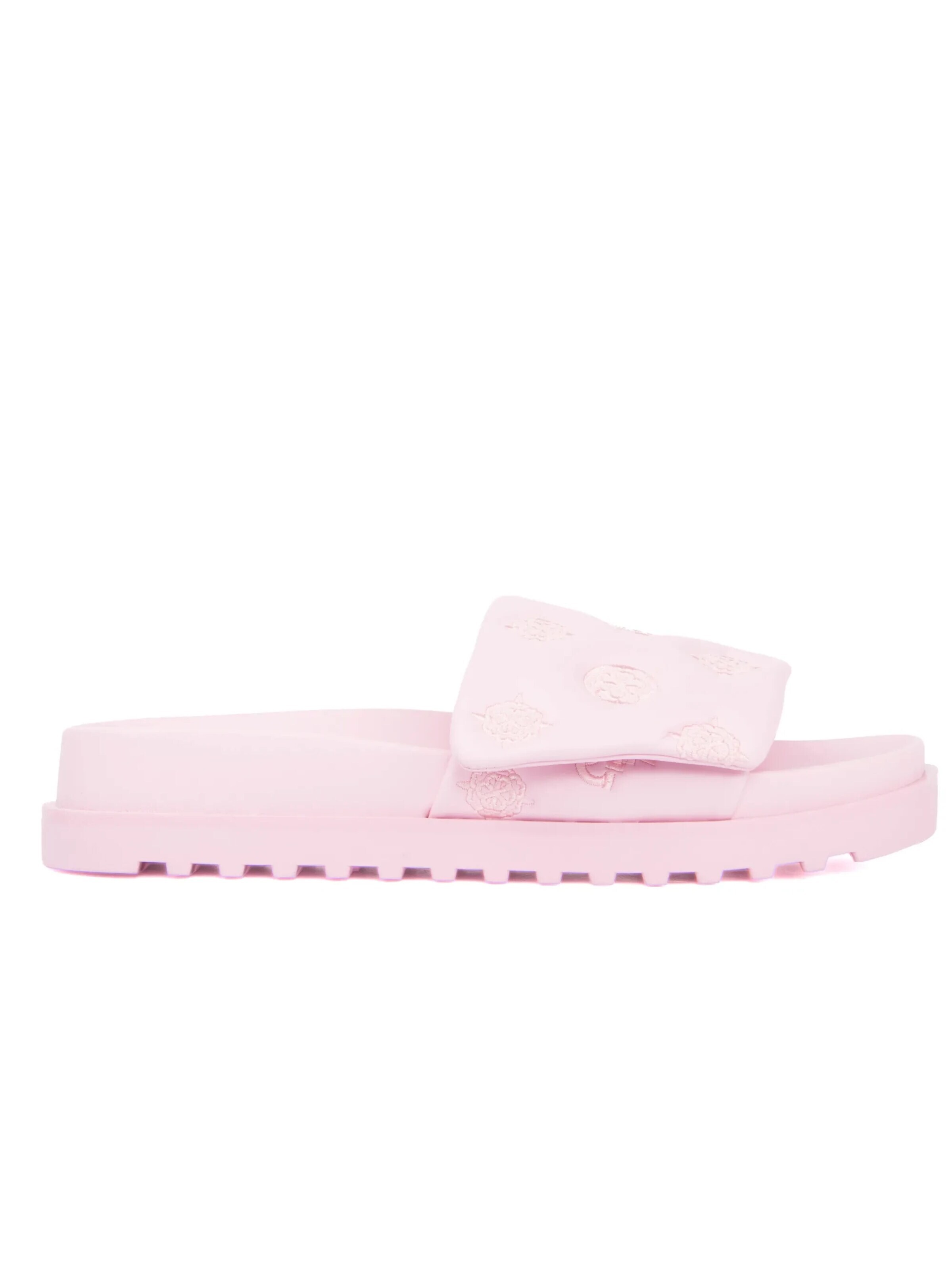 GUESS Strand-/badschoen 'Fabio' in Roze: voorkant