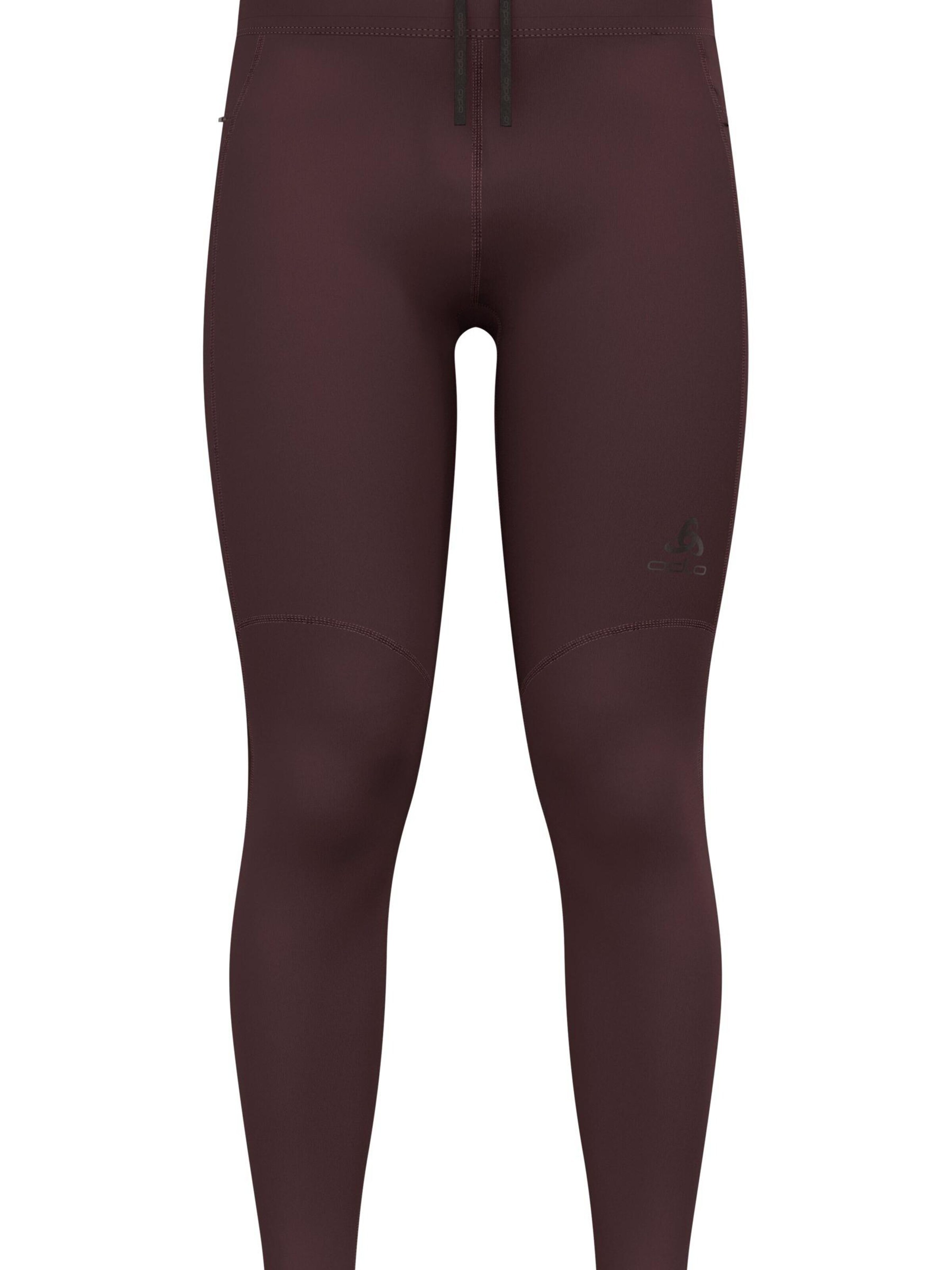 Pantaloni sportivi 'ZEROWEIGHT' di ODLO in rosso: frontale