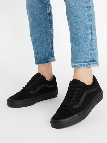 Sneaker bassa 'Old Skool' di VANS in nero: frontale