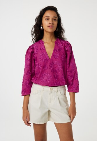 Fabienne Chapot Blouse in Purple: front