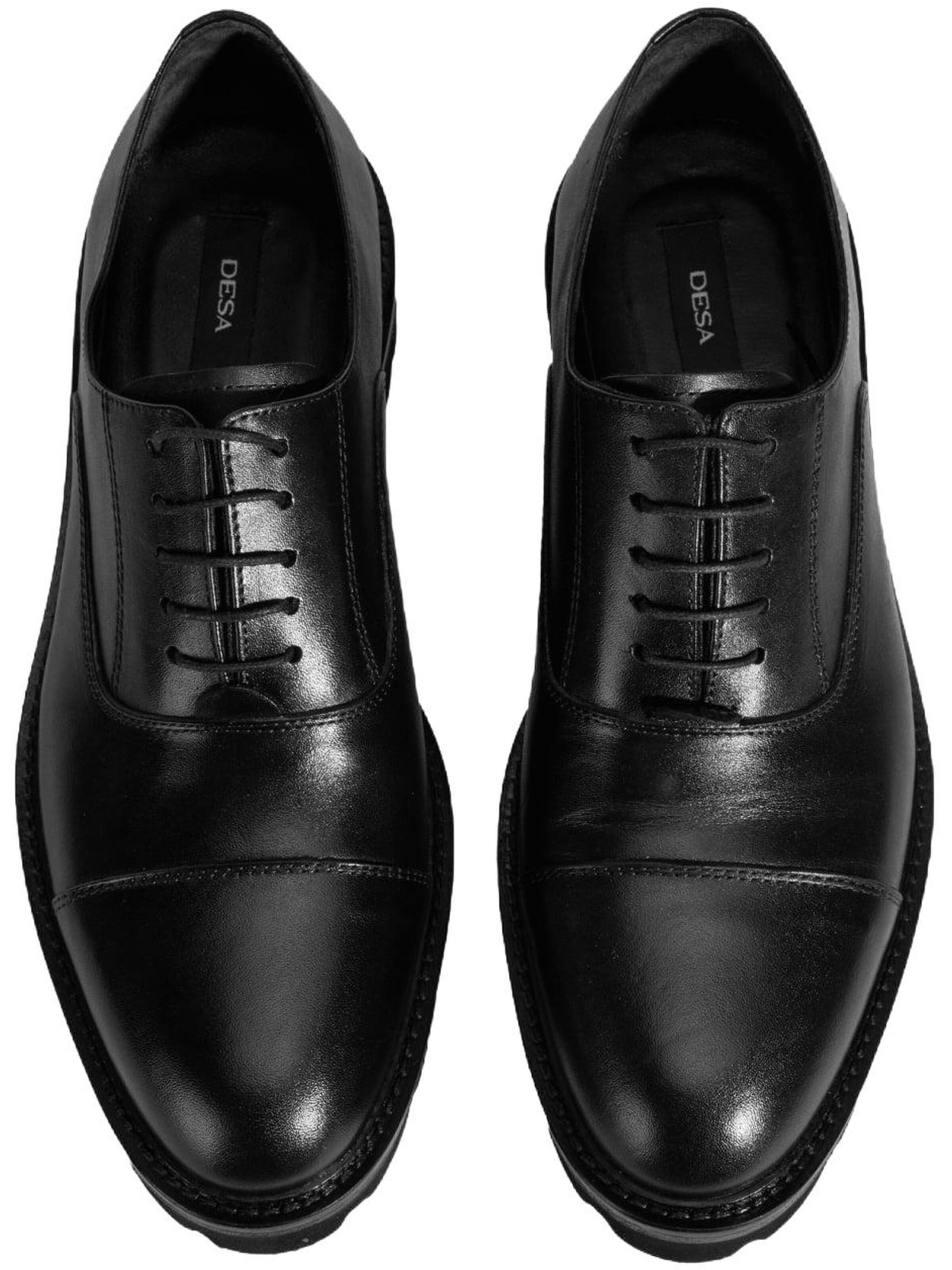 Desa Lace-Up Shoes 'Slip-On-Schuhe' in Black