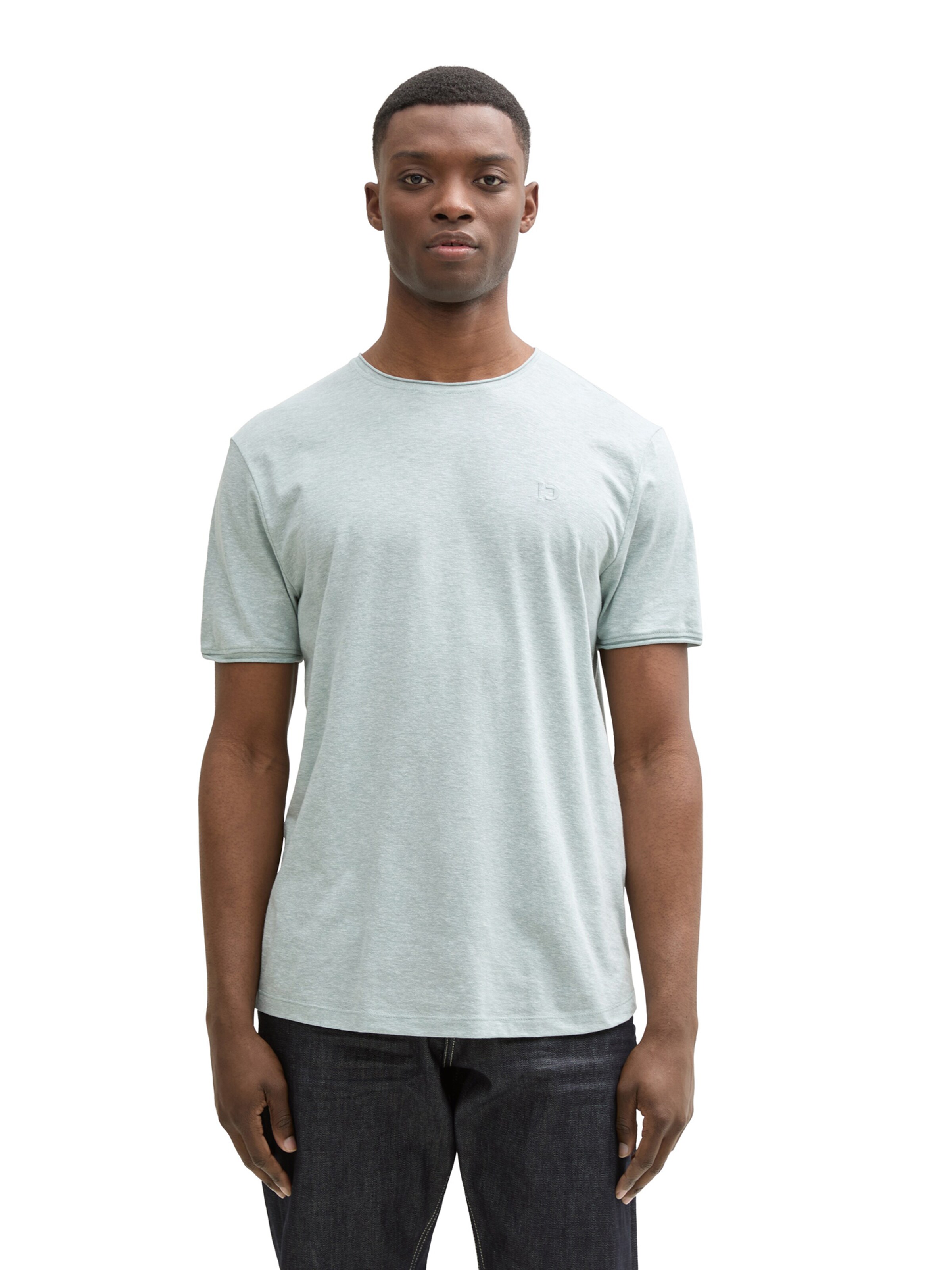 TOM TAILOR DENIM regular Bluser & t-shirts i blå: forside