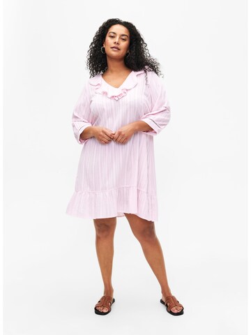 Robe 'MGLORIA' Zizzi en rose