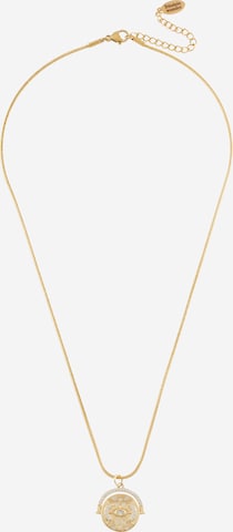 Fräulein Wunder Necklace 'Double Moon' in Gold: front