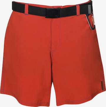 Shorts de bain wavebreaker en orange : devant