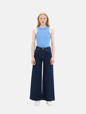 TOM TAILOR DENIM Top in Blauw