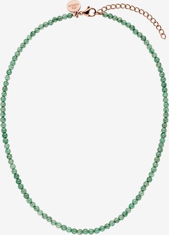 PURELEI Necklace 'Aventurine' in Green: front