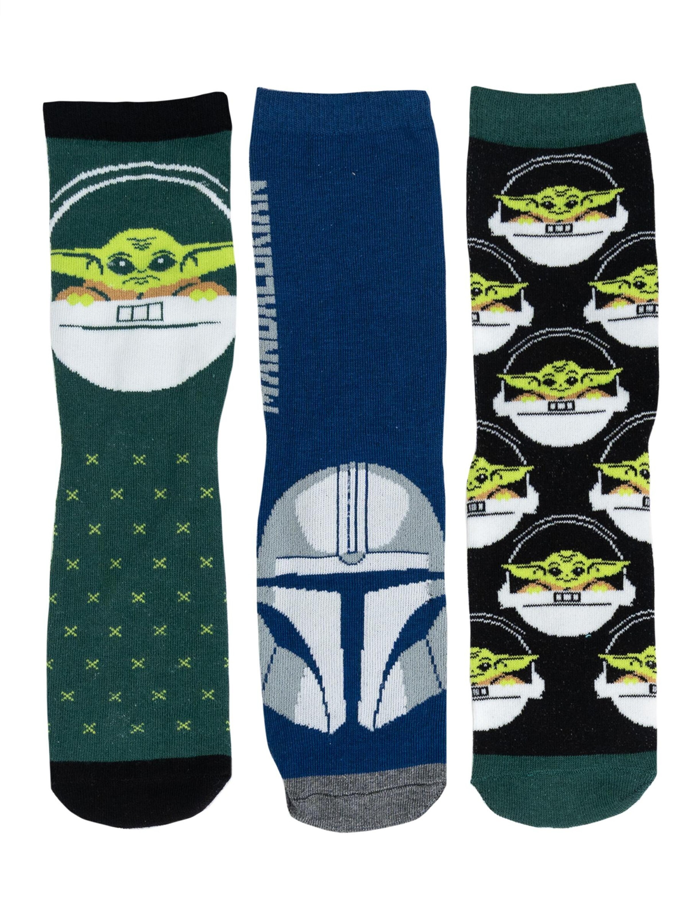 STAR WARS Socken 'Baby Yoda, Grogu, Stormtrooper'‌‌ in Mischfarben