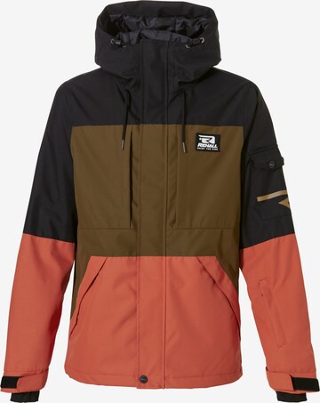 Rehall Winter Jacket 'Carls-R' in Brown: front