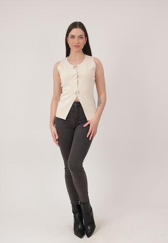 Elara Bluse i beige