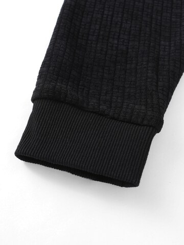 ALLTHEMEN Sweatshirt 'Stille'‌‌‌‌‌‌‌ in Schwarz
