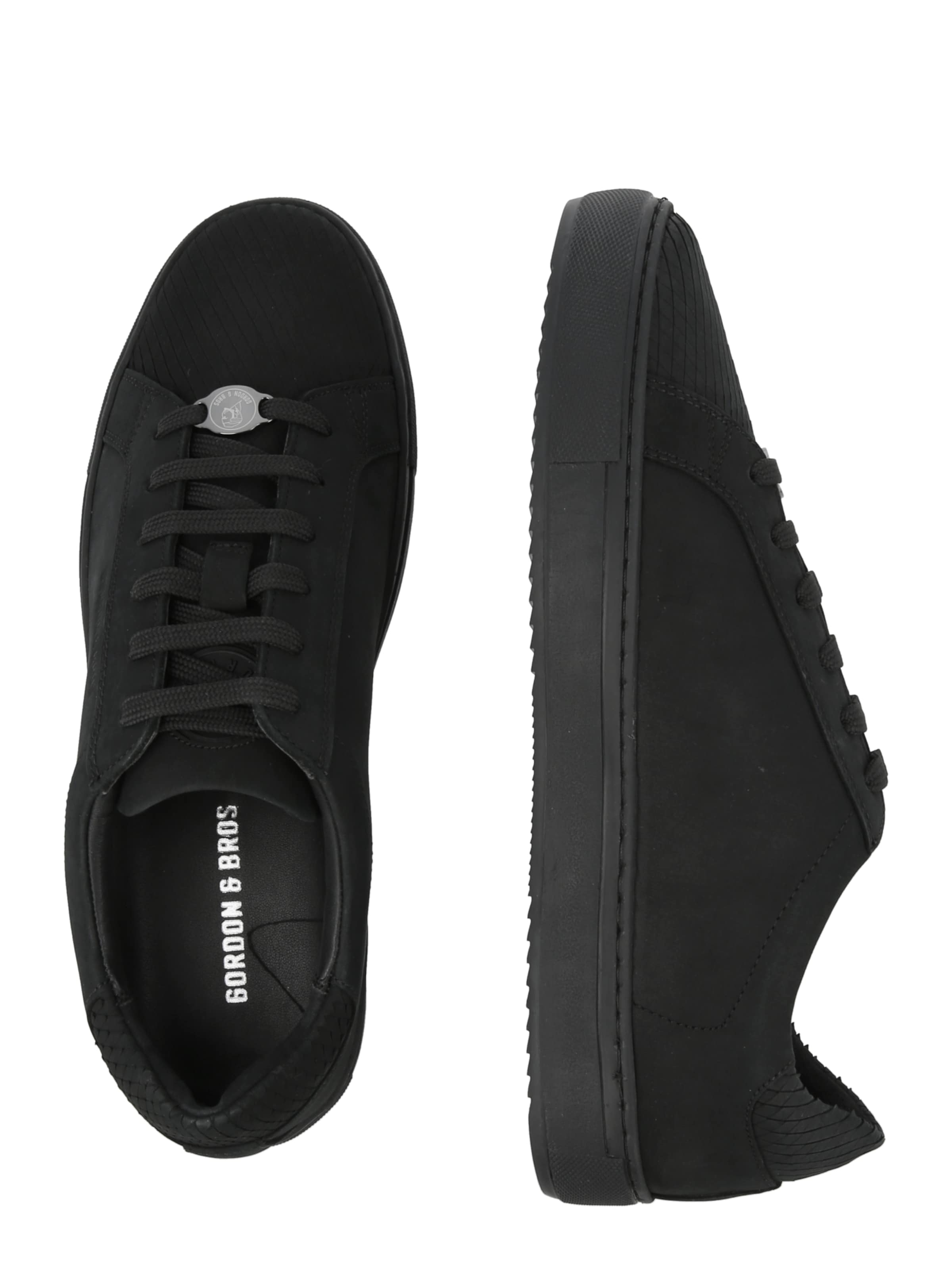 Gordon & Bros - Zapatillas deportivas bajas 'London' en negro