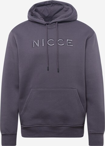 Nicce Sweatshirt 'Mercury' in Grey: front