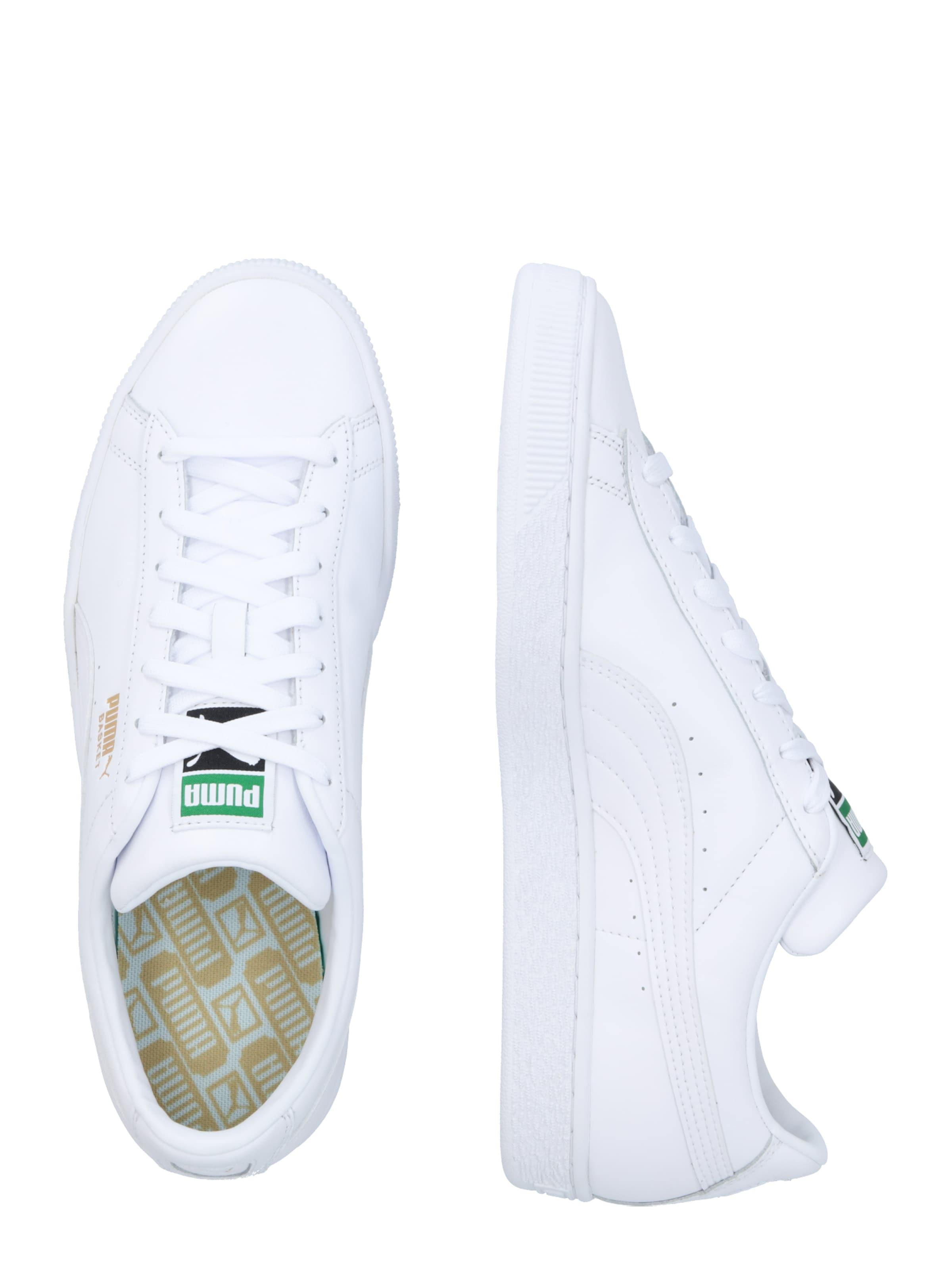 Sneaker bassa 'Basket Classic XXI' di PUMA in bianco