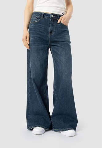 Elias Rumelis Flared Jeans 'Kalea' in Blau: Vorderseite