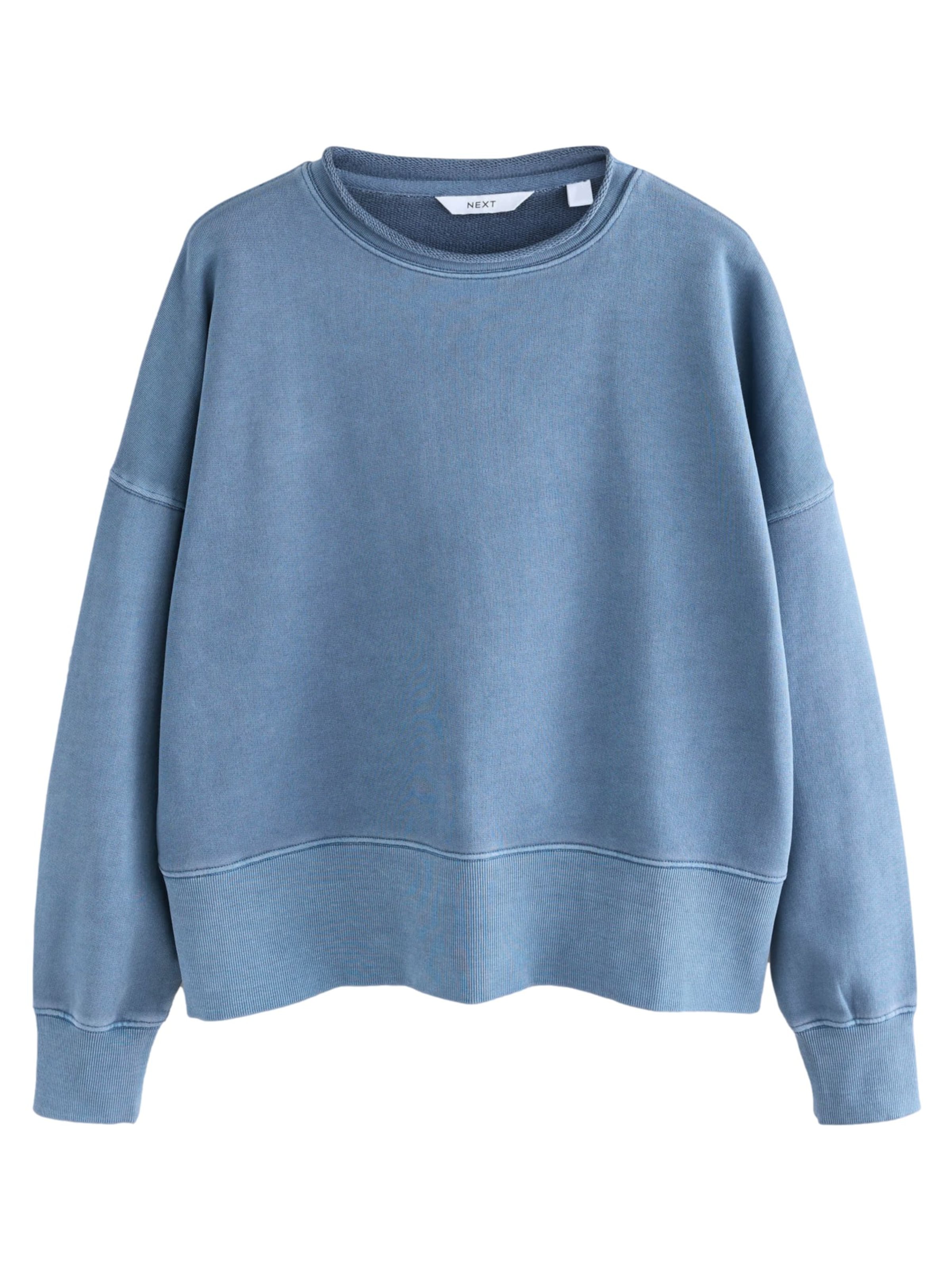 Next Mikina - Modrá: predná strana