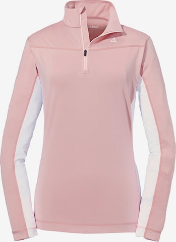 Maglia funzionale 'Illhorn' di Schöffel in rosa: frontale