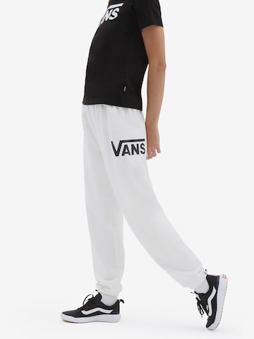 Effilé Pantalon 'Take It Easy' VANS en blanc