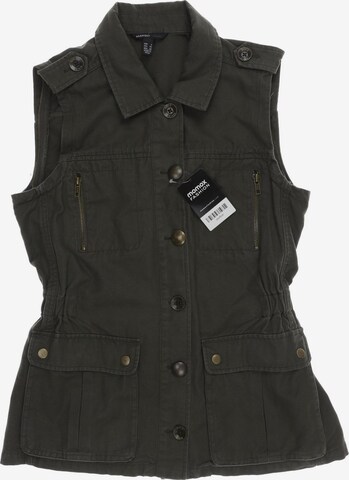 MANGO Vest in S in Green: front