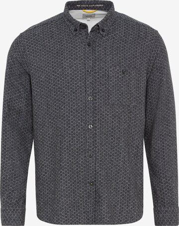 CAMEL ACTIVE Regular fit Button Up Shirt in Grey: front