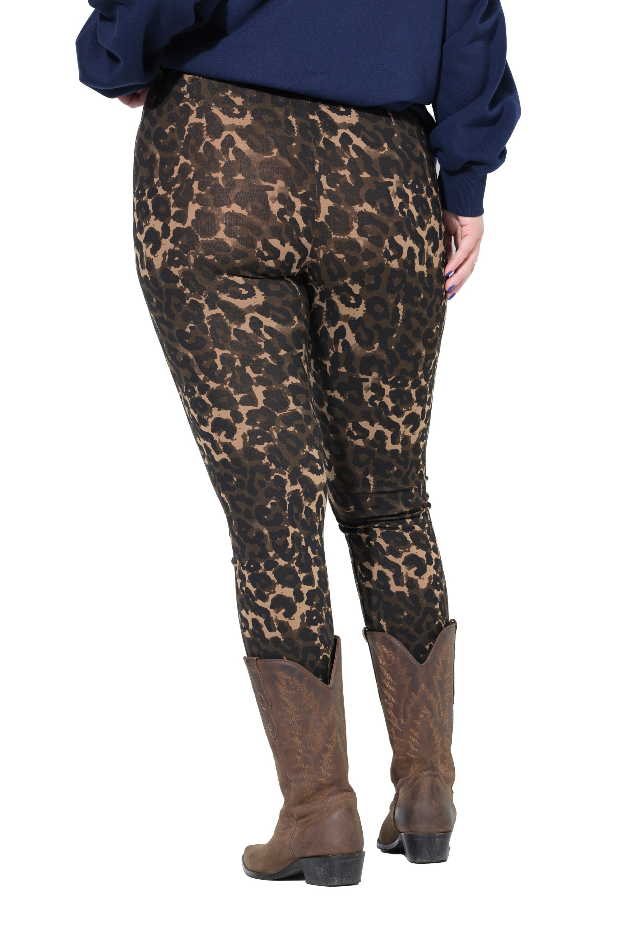 Studio Untold Skinny Leggings in Brown