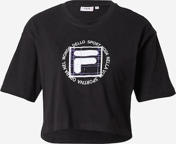 FILA T-Shirt 'RAISA' in Schwarz: predná strana