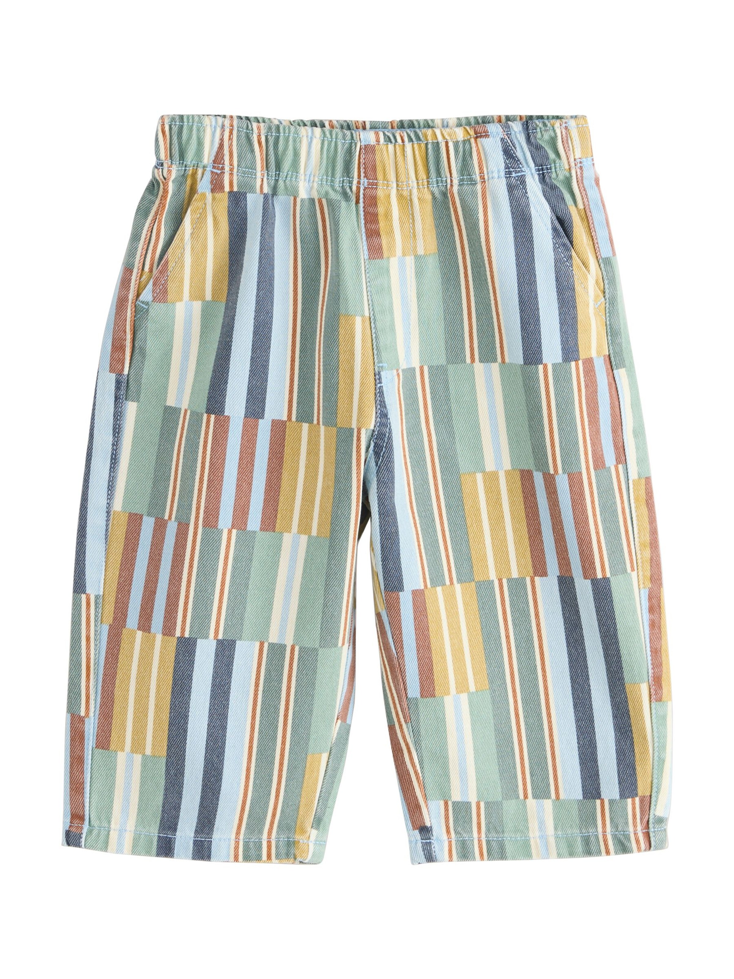 Next Wide Leg Hose in Grün: Vorderseite