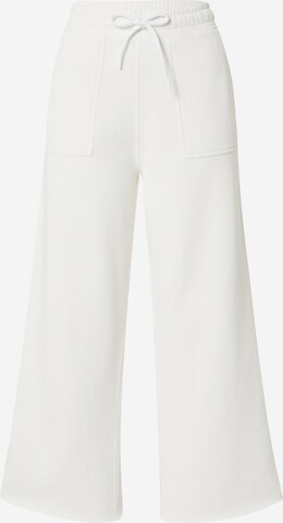 Polo Ralph Lauren Wide leg Broek in Wit: voorkant