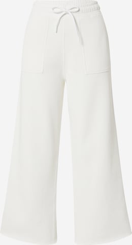 Wide Leg Pantalon Polo Ralph Lauren en blanc : devant