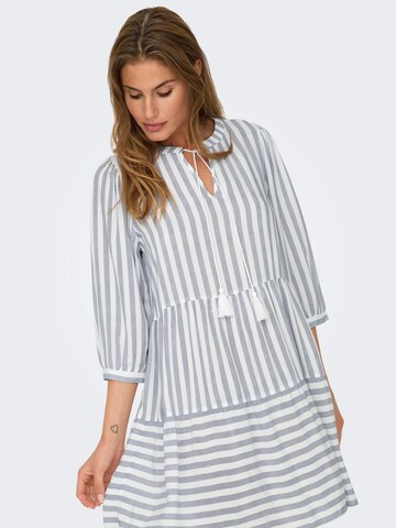 ONLY Kleid 'ONLKaya' in Blau