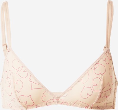 Sutien Calvin Klein Underwear pe bej / roz, Vizualizare produs
