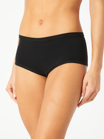 uncover by SCHIESSER Boyshorts in Black