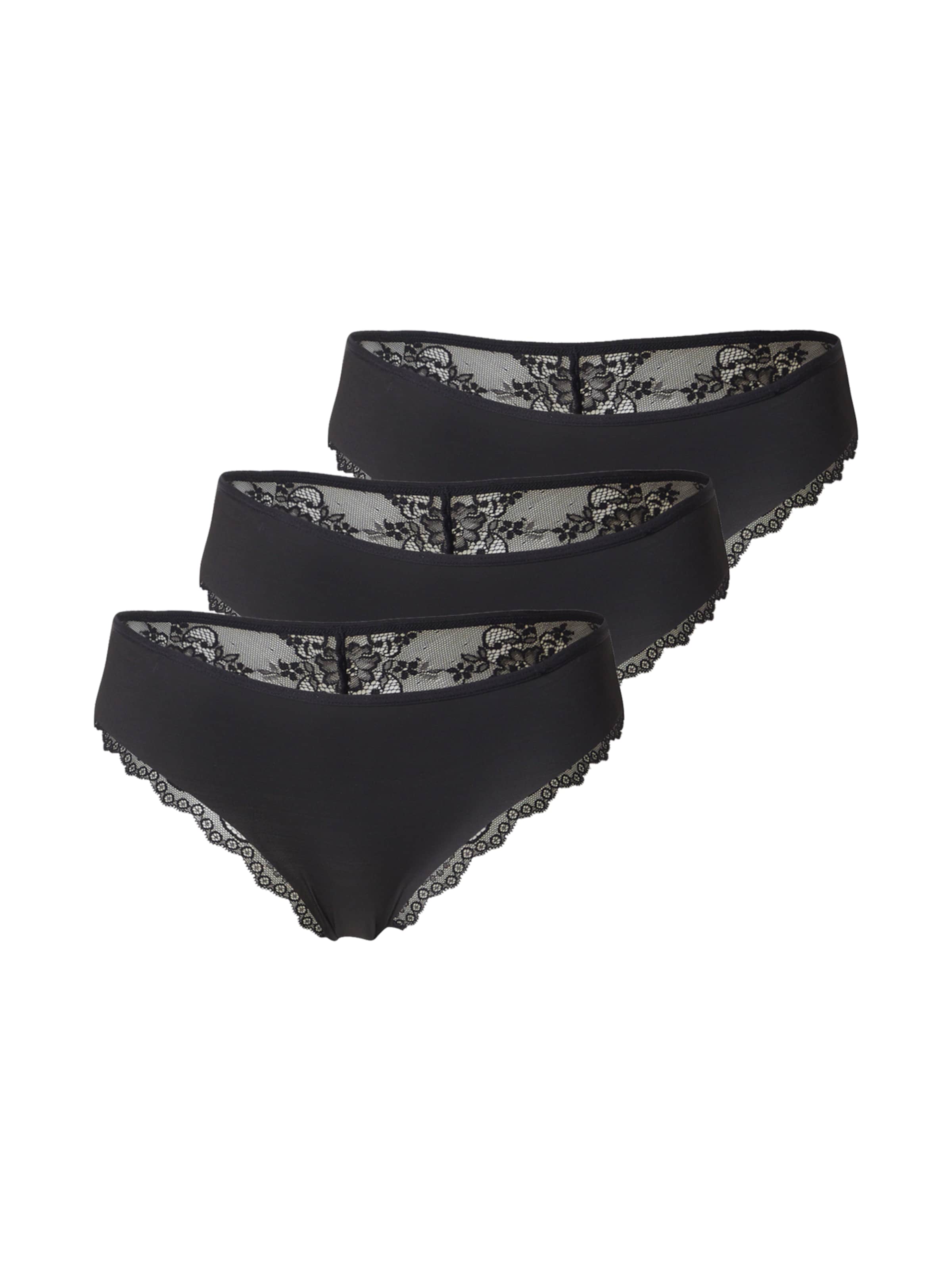 Hunkemöller Püksikud, värv must: eest vaates