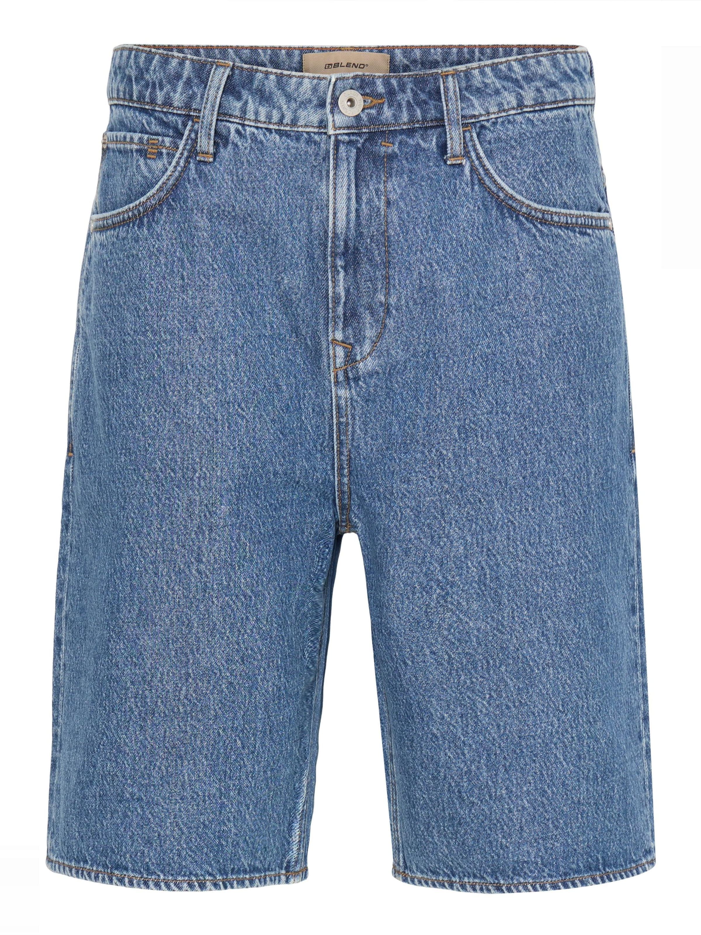 Loosefit Pantalon ' BHBreeze Loose Fit ' BLEND en bleu : devant