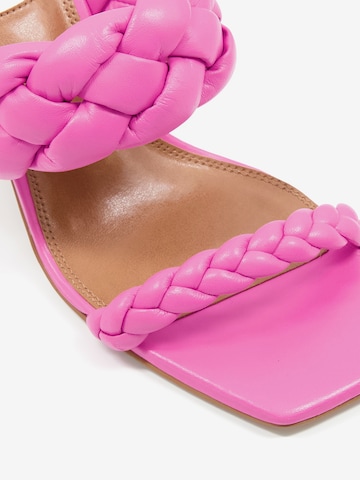 Dune LONDON Pantofle 'MESSAGE' – pink